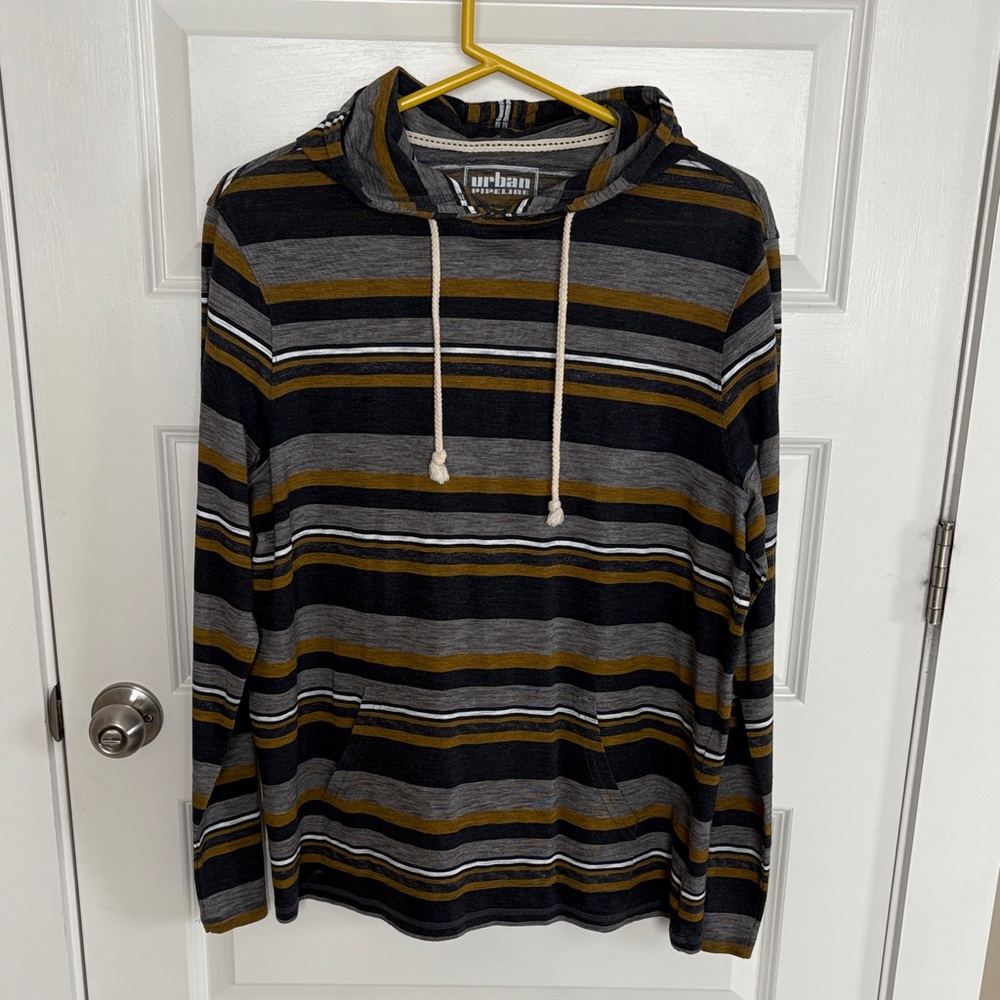Urban Pipeline Multicolor Striped Hoodie